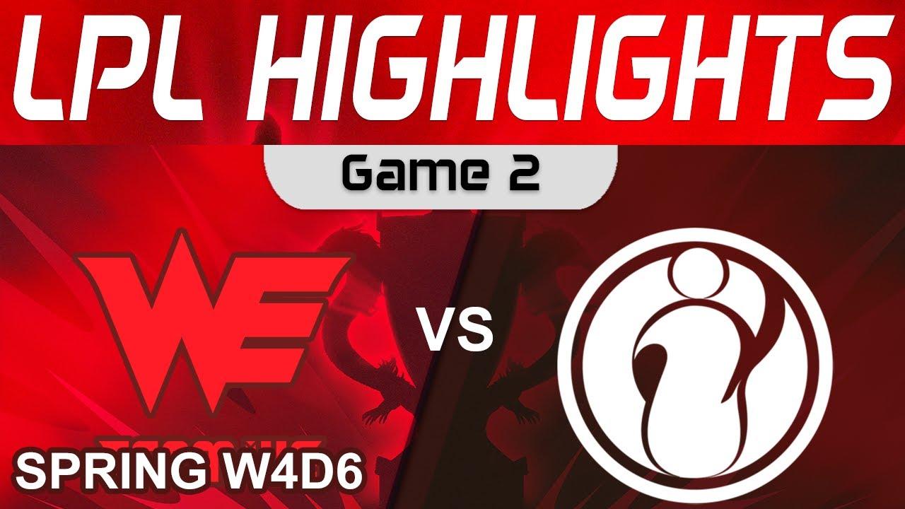 WE vs IG Highlights Game 2 LPL Spring Split 2024 Team WE vs Invictus Gaming by Onivia thumbnail