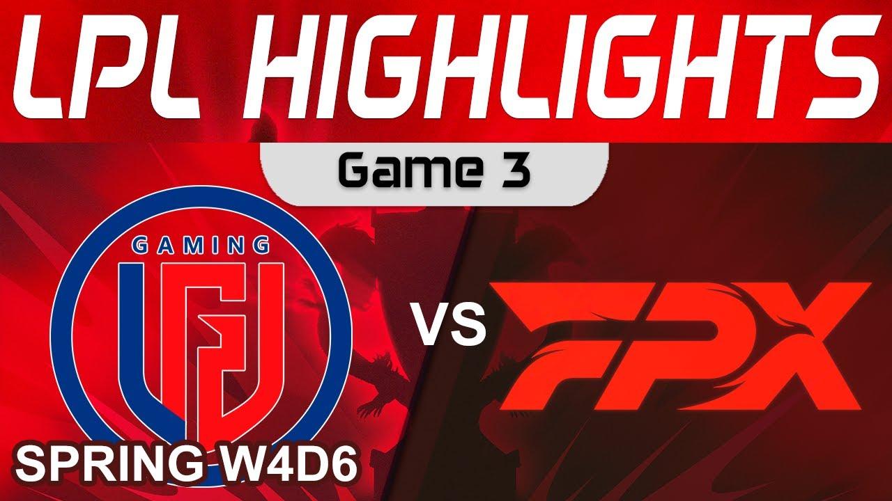 LGD vs FPX Highlights Game 3 LPL Spring Split 2024 LGD Gaming vs FunPlus Phoenix by Onivia thumbnail