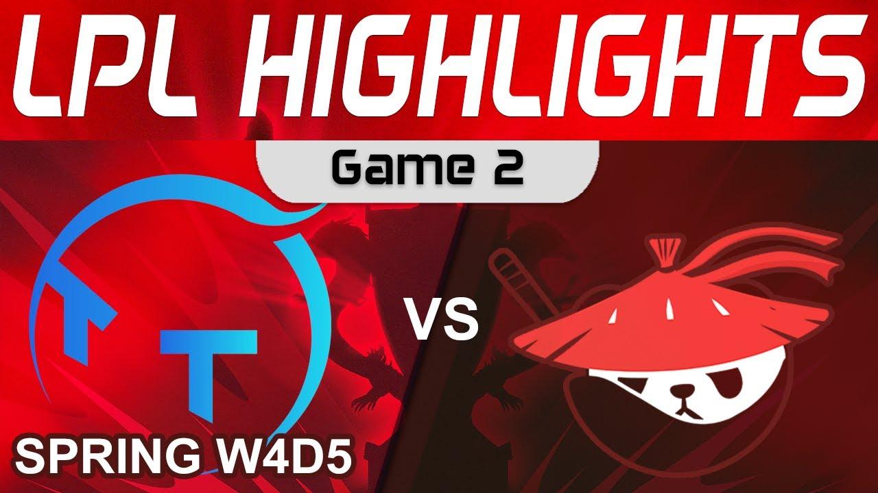 TT vs AL Highlights Game 2 LPL Spring Split 2024 TT Gaming vs Anyone's Legend by Onivia thumbnail