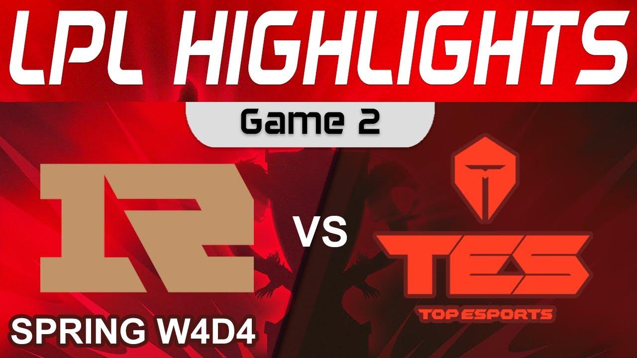 RNG vs TES Highlights Game 2 LPL Spring Split 2024 Royal Never Give Up vs Top Esports by Onivia thumbnail