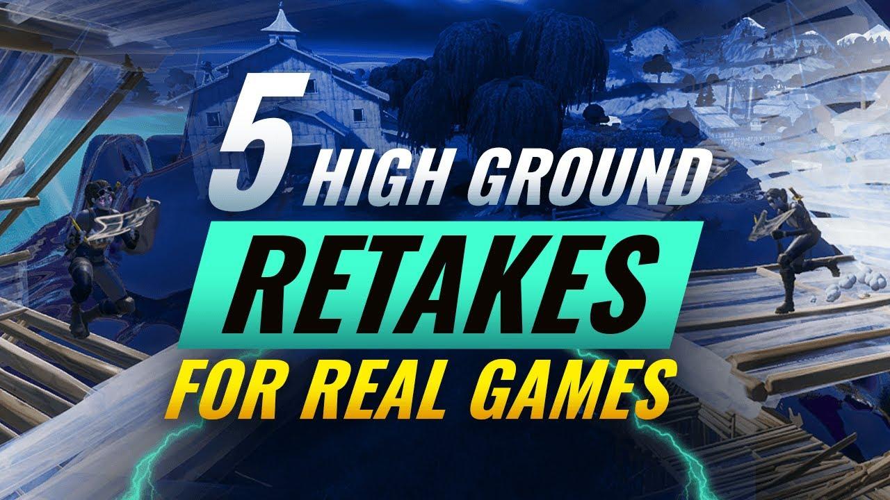 5 Easy & Useful High Ground Retakes - Fortnite Battle Royale thumbnail