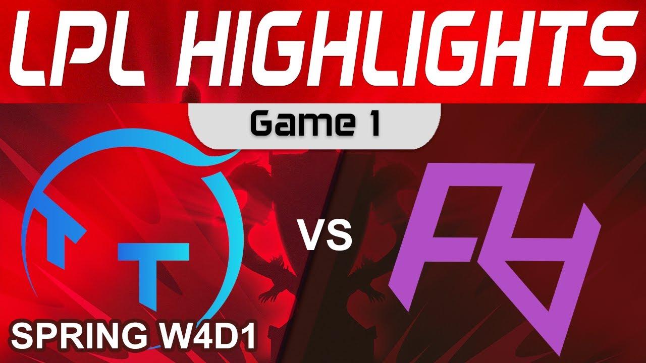 TT vs RA Highlights Game 1 LPL Spring Split 2024 TT Gaming vs Rare Atom by Onivia thumbnail