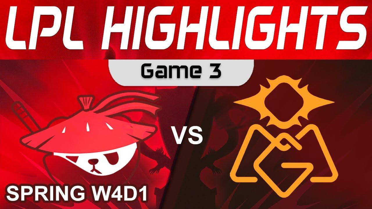 AL vs OMG Highlights Game 3 LPL Spring Split 2024 Anyone's Legend vs Oh My God by Onivia thumbnail