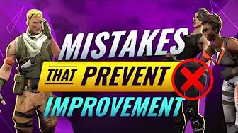 HUGE MISTAKES Holding you Back in Fortnite Chapter 2 - Tips and Tricks thumbnail