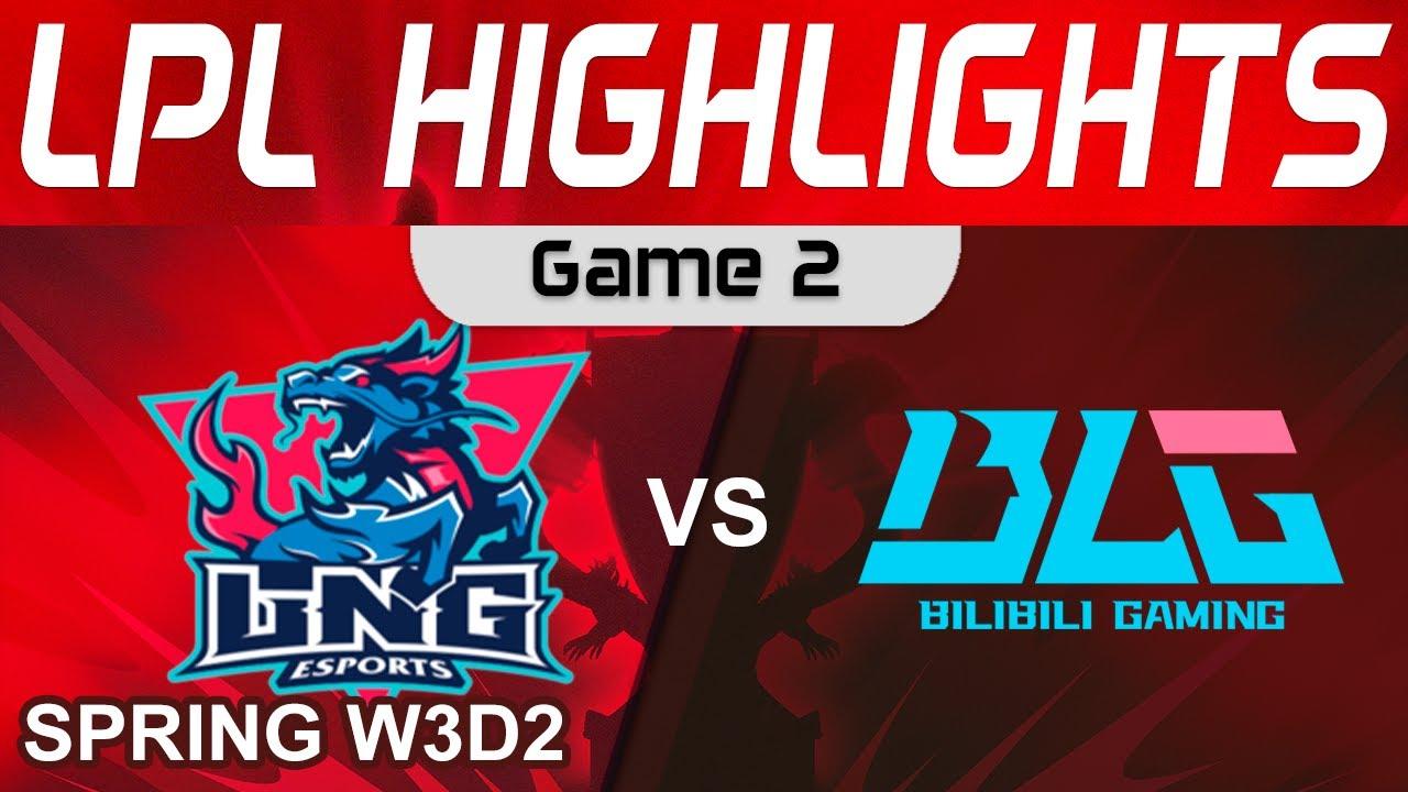 LNG vs BLG Highlights Game 2 LPL Spring Split 2024 LNG Esports vs Bilibili Gaming by Onivia thumbnail