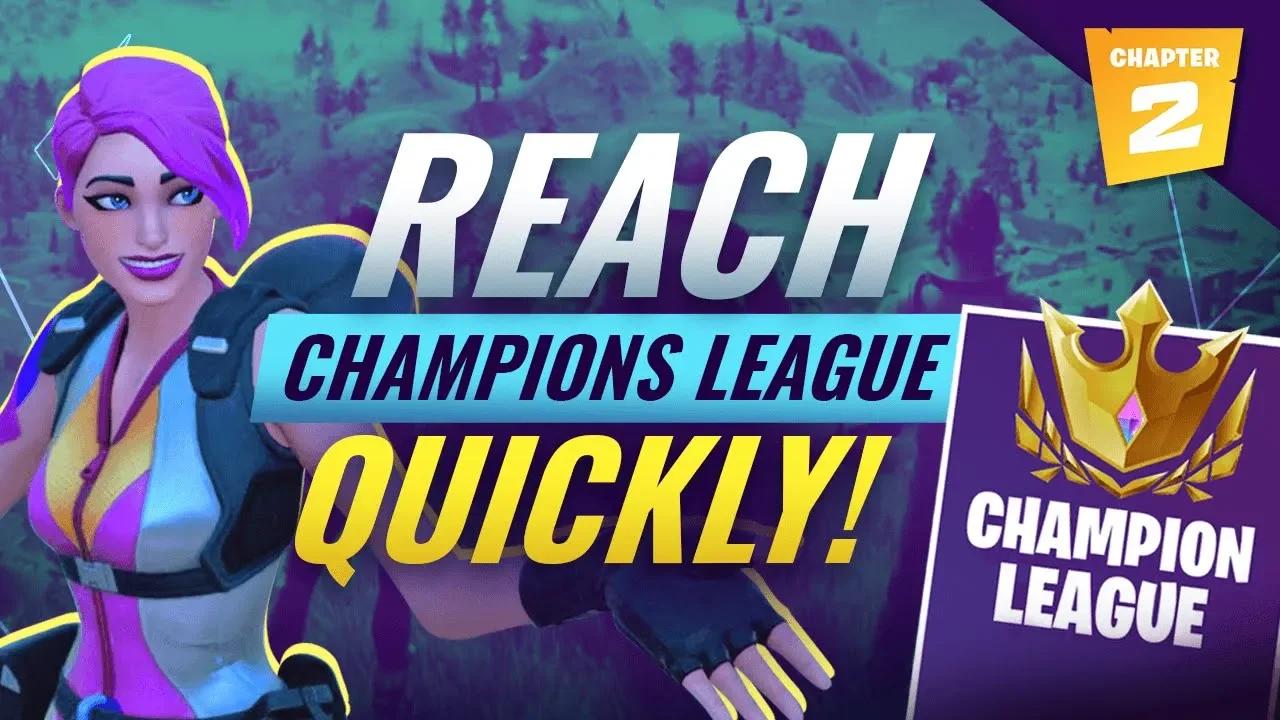 HOW To Reach *CHAMPION* Division In Fortnite Chapter 2! - Arena Tips & Tricks thumbnail