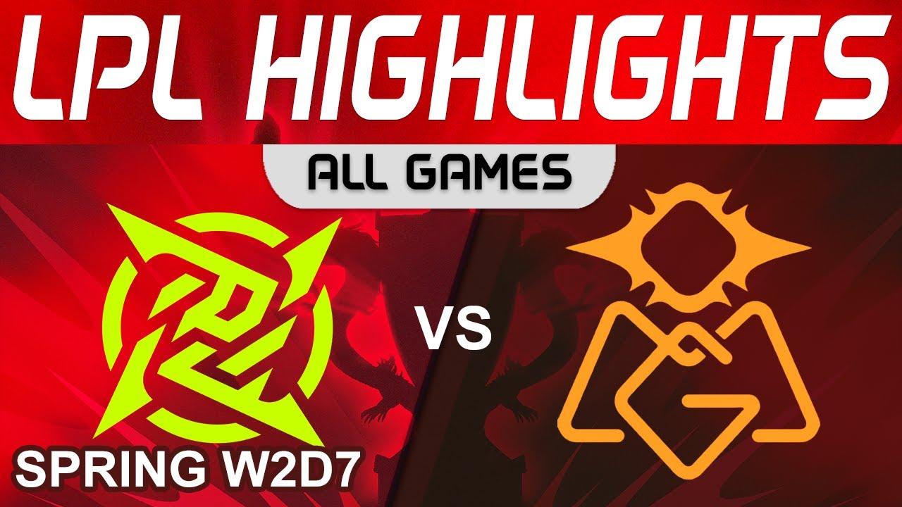 NIP vs OMG Highlights ALL GAMES LPL Spring Split 2024 Ninjas in Pyjamas vs Oh My God by Onivia thumbnail