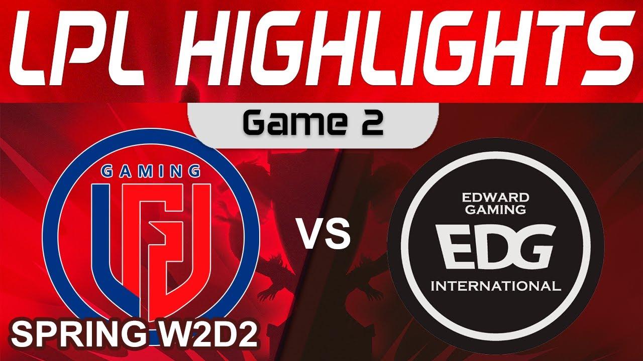 LGD vs EDG Highlights Game 2 LPL Spring Split 2024 LGD Gaming vs EDward Gaming by Onivia thumbnail