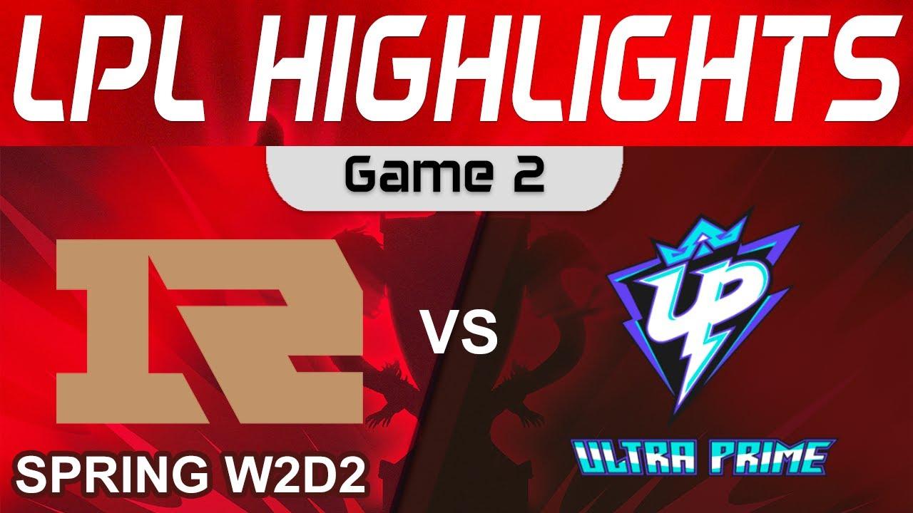 RNG vs UP Highlights Game 2 LPL Spring Split 2024 Royal Never Give Up vs Ultra Prime by Onivia thumbnail