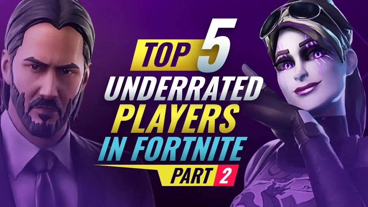 Top 5 UNDERRATED Fortnite Players YOU NEED to Watch in Season 10! thumbnail