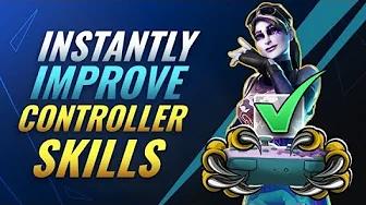 How to Increase *CONTROLLER* Skills Insanely Fast! - Fortnite Tips and Tricks thumbnail