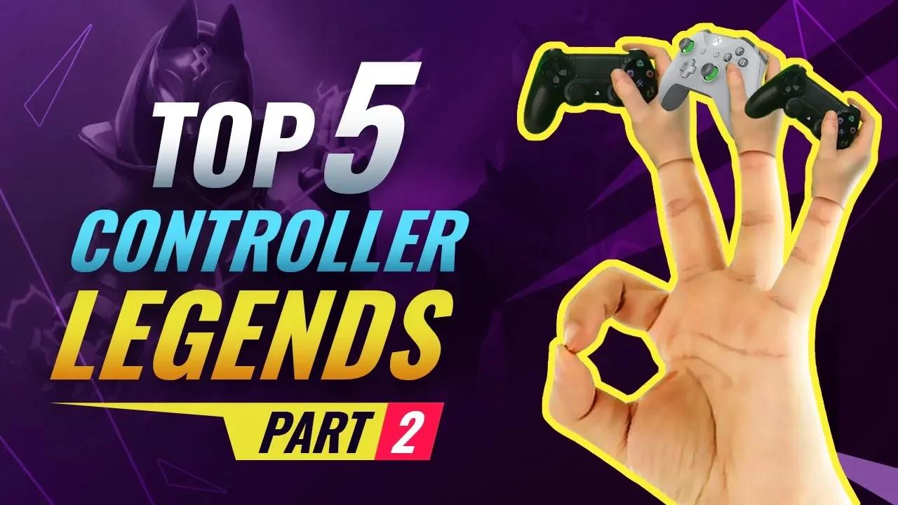 Top 5 Controller SAVAGES in SEASON 10! - Fortnite Battle Royale thumbnail