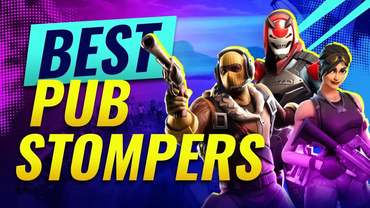 WORLD'S *BEST* PUBSTOMPERS IN FORTNITE! Season 9! thumbnail