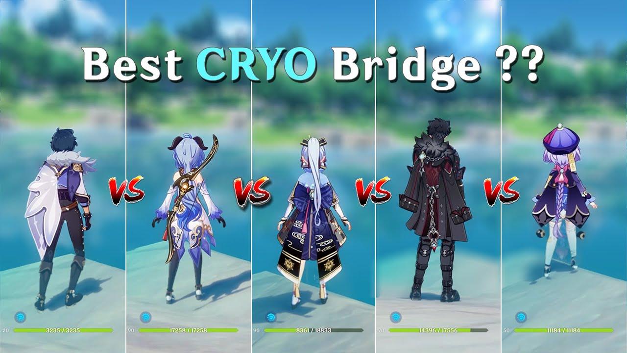 Who is the BEST character for CRYO bridge ?? [ Genshin Impact ] thumbnail