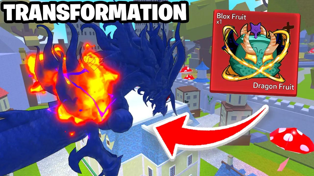 Blox Fruits Dragon Fruit Transformation Revealed & More! (INSANE) thumbnail