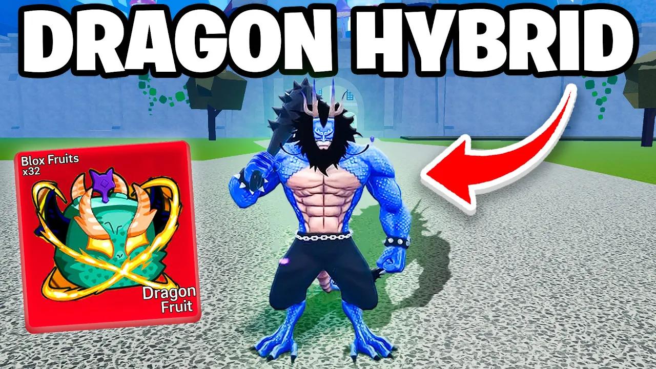 Blox Fruits Dragon Fruit Hybrid Form LEAKED: OP Transformation ⚠🐉 thumbnail