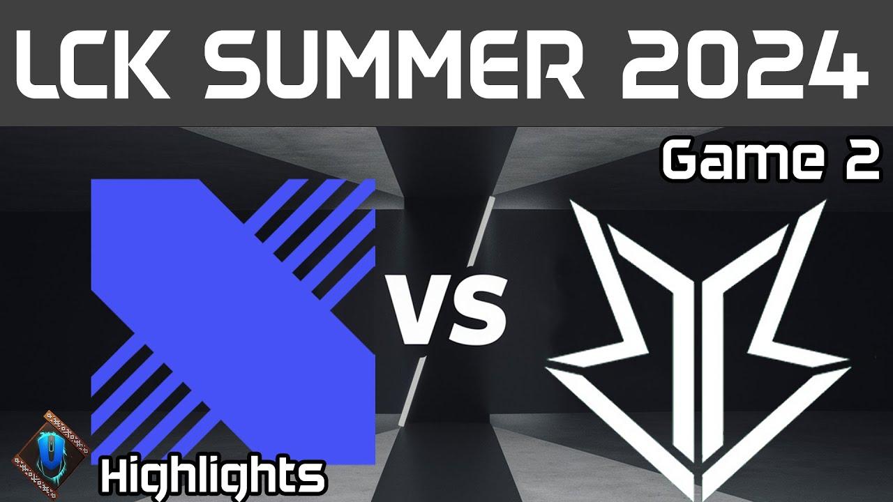 DRX vs BRO Highlights Game 2 | LCK Summer 2024 | DRX vs OK BRION by Onivia thumbnail