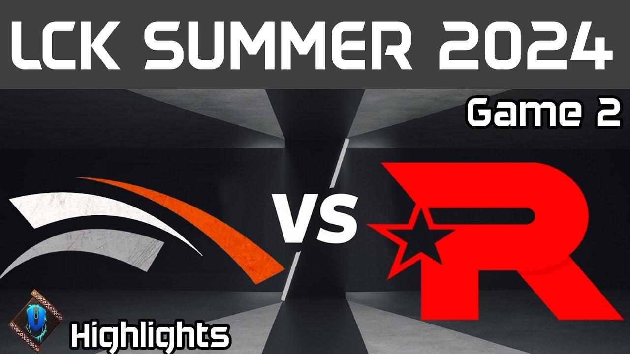 HLE vs KT Highlights Game 2 | LCK Summer 2024 | Hanwha Life vs KT Rolster by Onivia thumbnail