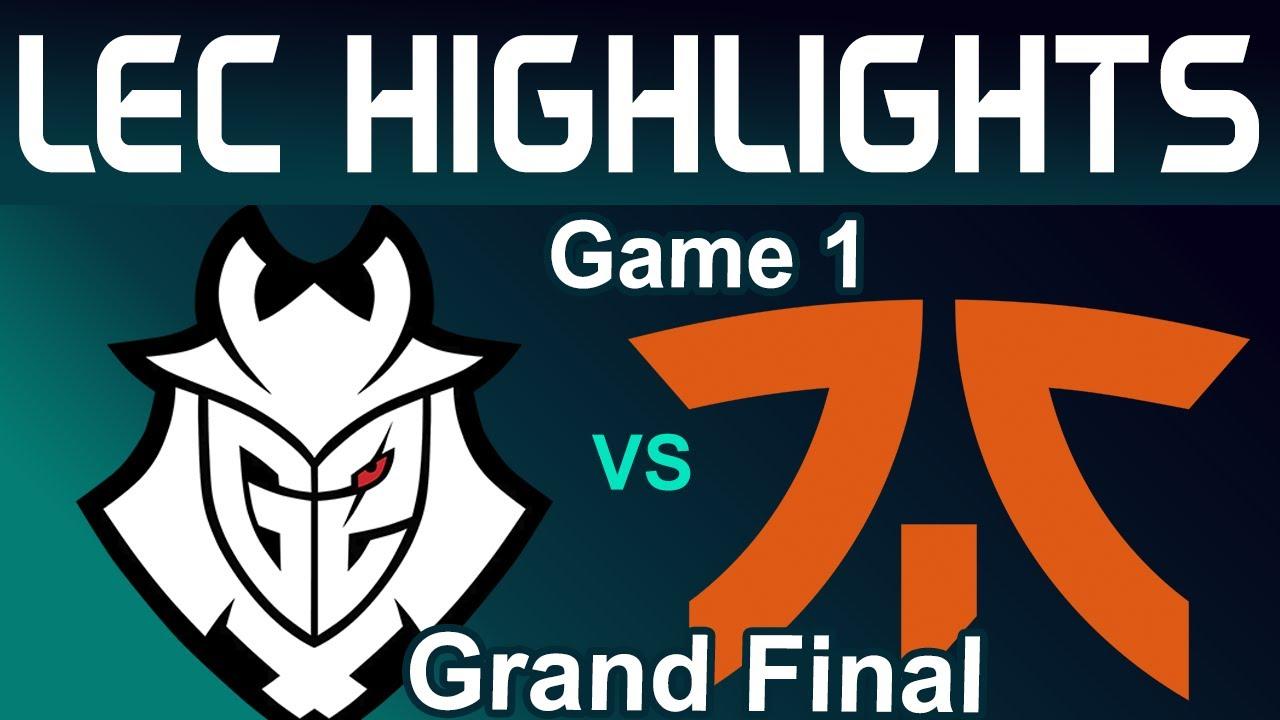 G2 vs FNC Highlights Game 1 | LEC Grand Final 2024 Summer | G2 Esports vs Fnatic by Onivia thumbnail