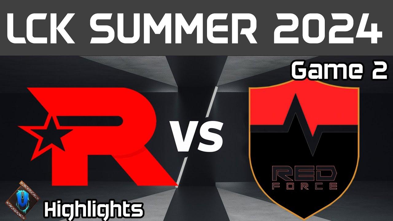 KT vs NS Highlights Game 2 | LCK Summer 2024 | KT Rolster vs NS RedForce by Onivia thumbnail