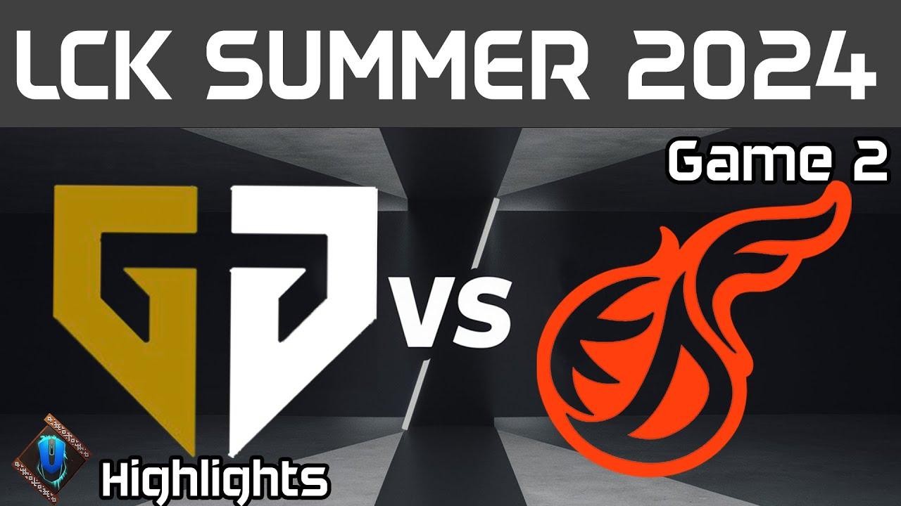 GEN vs KDF Highlights Game 2 LCK Summer 2024 Gen.G vs Kwangdong Freecs by Onivia thumbnail