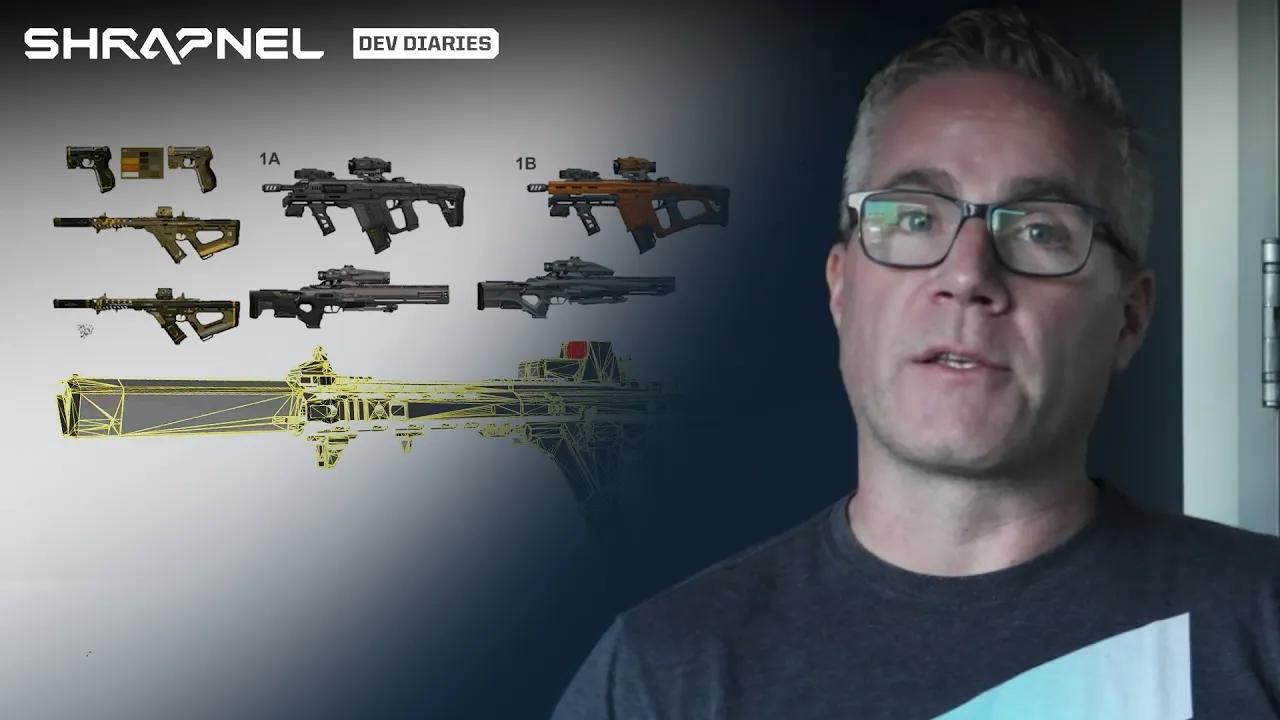 Video Game Weapon Design | SHRAPNEL 😎 thumbnail