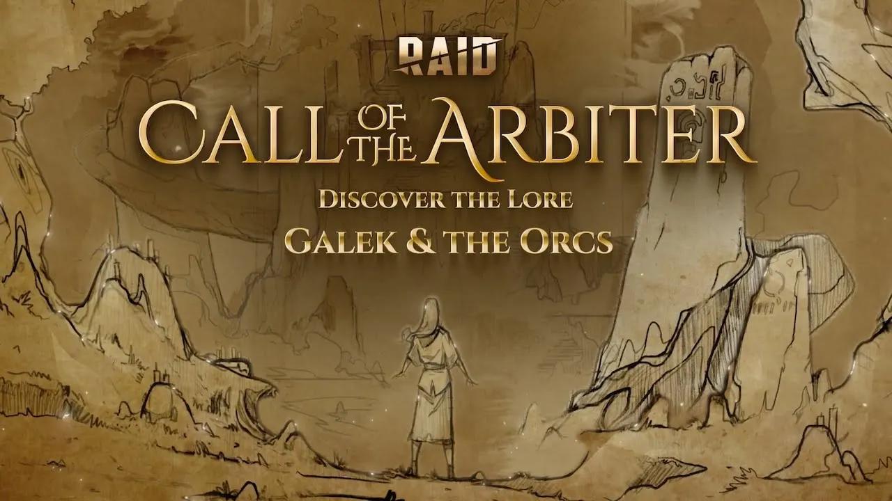 RAID: Call of the Arbiter | Discover the Lore | Episode 1: Galek & the Orcs thumbnail