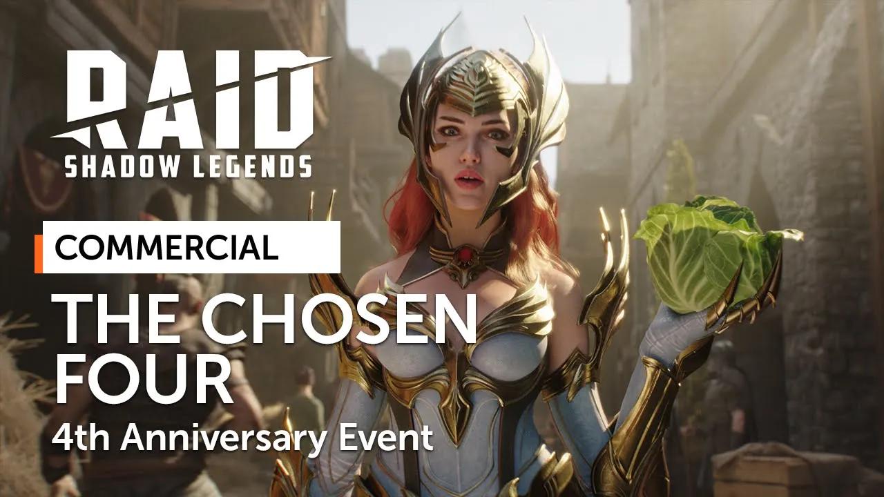 RAID: Shadow Legends | Raid 4th Anniversary Event | The Chosen Four (Official Commercial) thumbnail