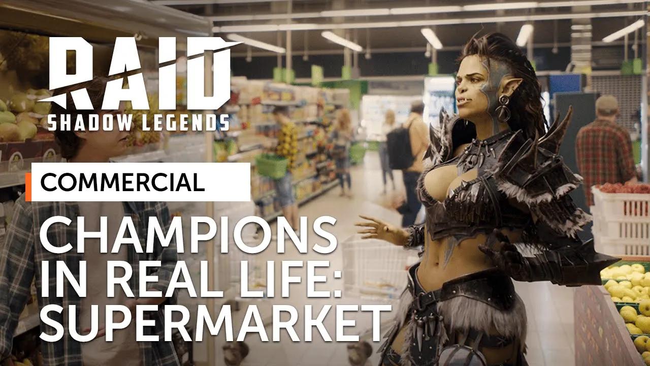 RAID: Shadow Legends | Champions IRL | Supermarket (Official Commercial) thumbnail