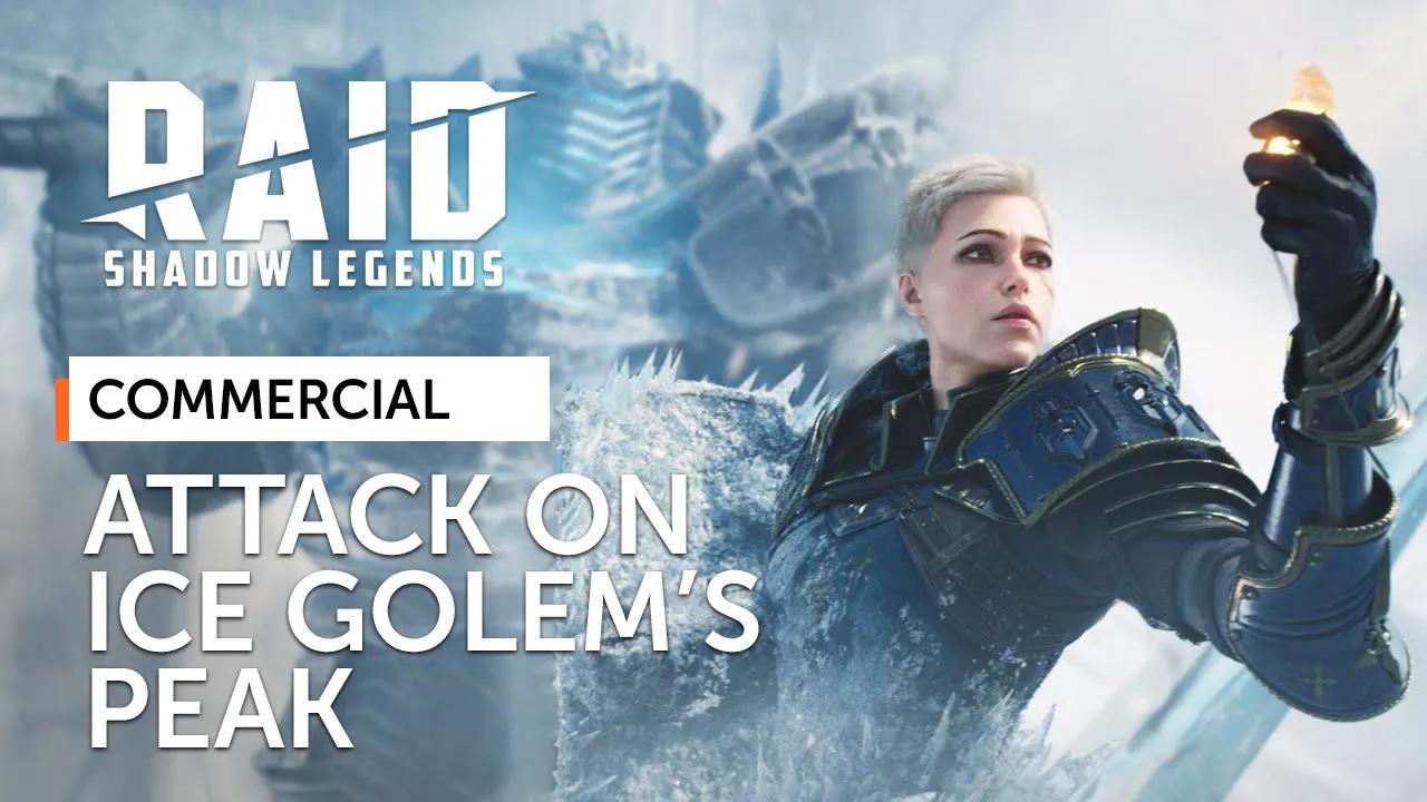 RAID: Shadow Legends | Attack on Ice Golem's Peak (Official Commercial) thumbnail