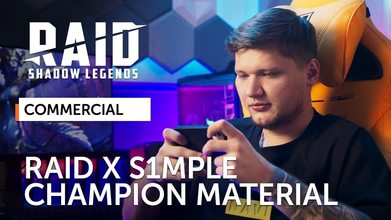 RAID: Shadow Legends | RAID x S1mple | Champion Material (Official Commercial) thumbnail