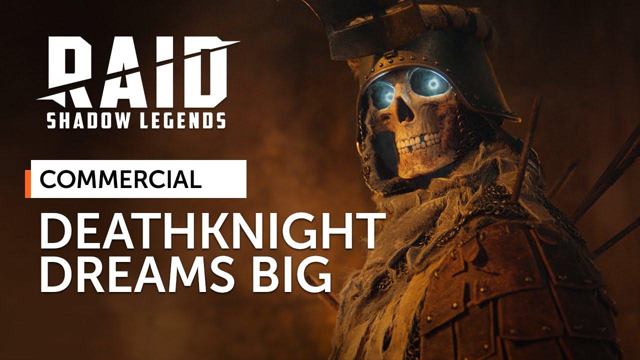 RAID: Shadow Legends | Deathknight Dreams Big (Official Commercial) thumbnail