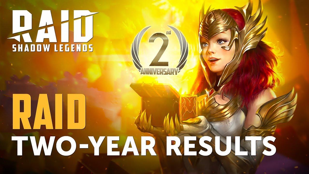 RAID: Shadow Legends | Raid 2-Year Infographic Video thumbnail