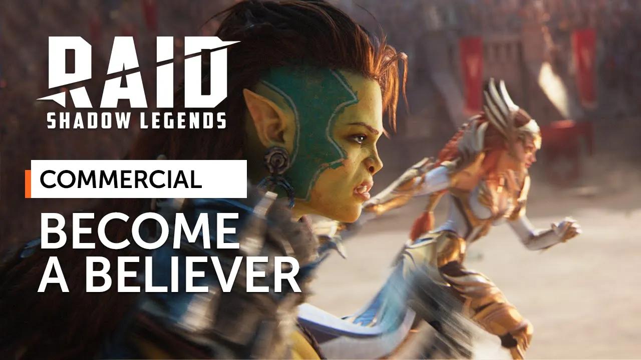 RAID: Shadow Legends | Become A Believer (Official Commercial) thumbnail