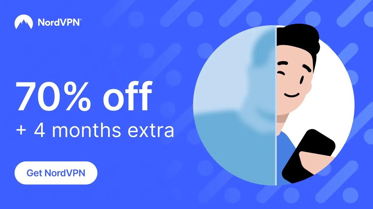 Better deals and safer shopping with NordVPN! Get 70% off the 2-year plan + 4 months free 🎁 thumbnail