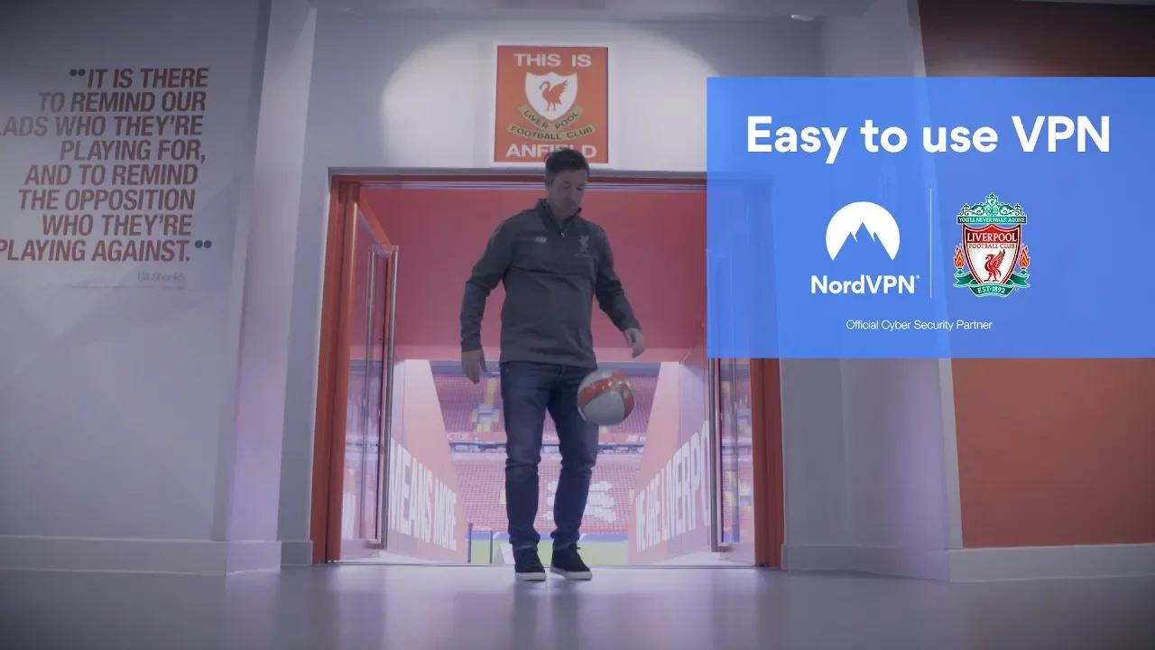 Using a VPN Is Easy by Robbie Fowler | NordVPN thumbnail