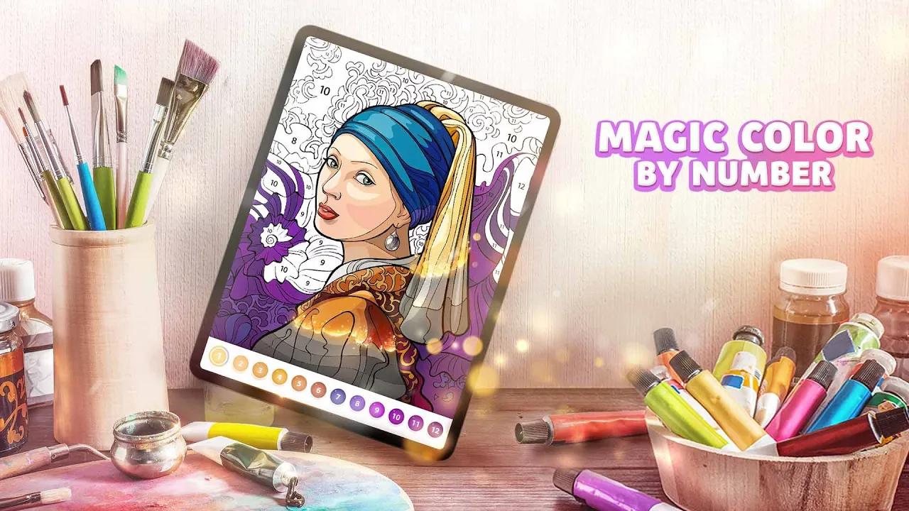 Magic Color by Number: Free Coloring game | ZiMAD thumbnail