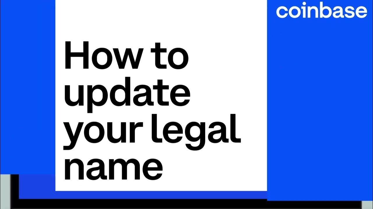 How to update your legal name thumbnail