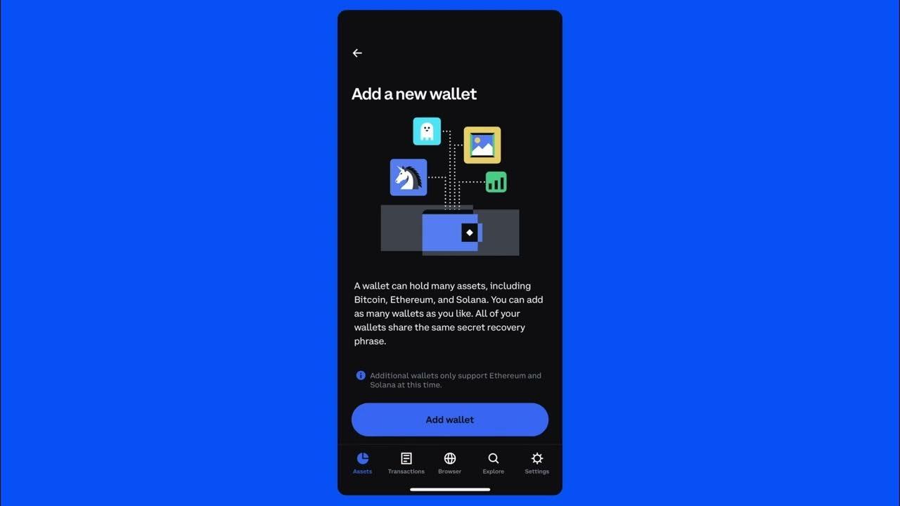 Wallet Walkthrough: Adding & Customizing Multichain Addresses thumbnail