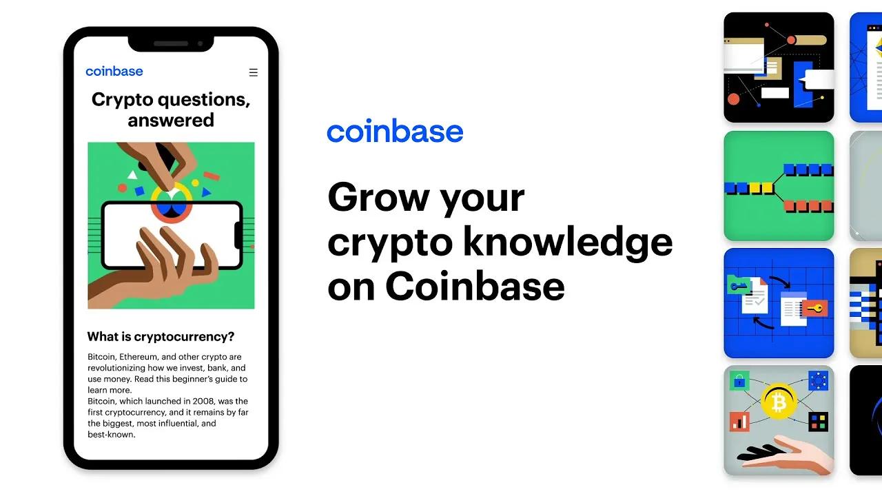 Learn at Coinbase: Find crypto guides, market news, and more, all in one place thumbnail