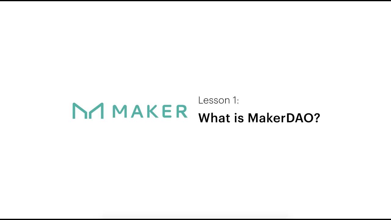 Coinbase Earn: What is MakerDAO? (Lesson 1 of 3) thumbnail