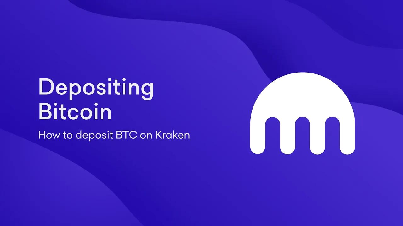 How to deposit BTC on Kraken thumbnail