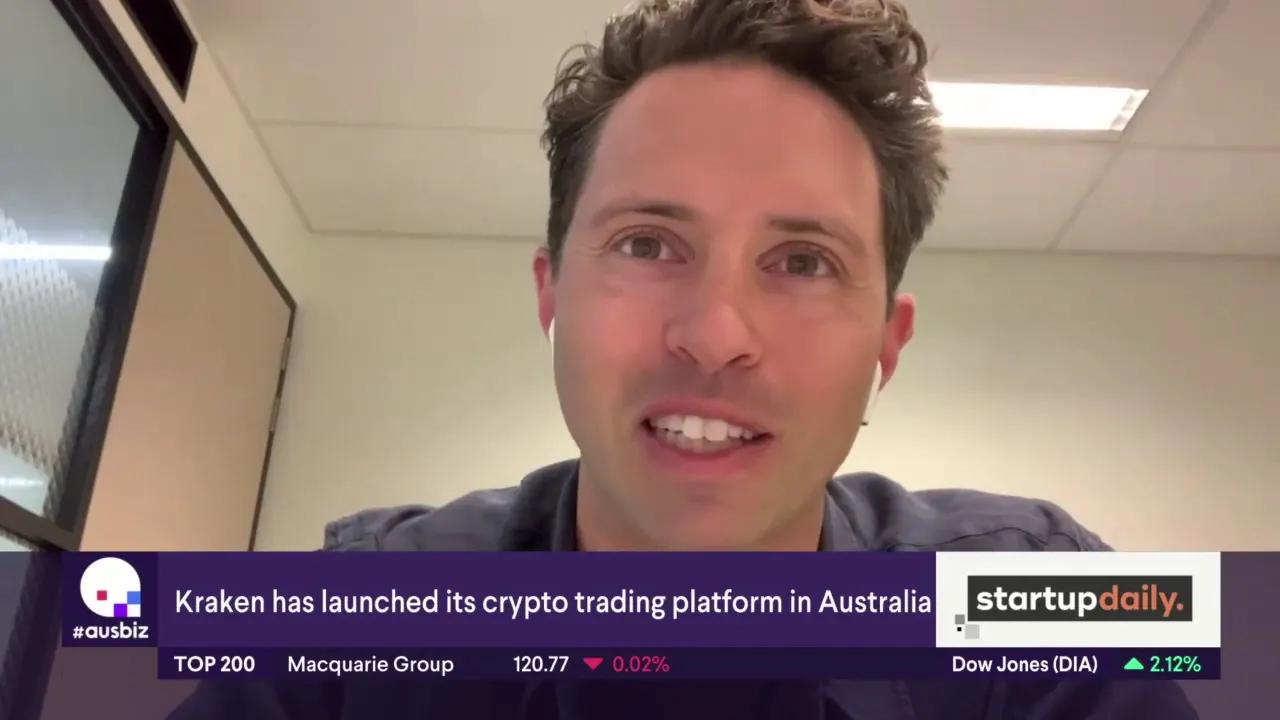 Jonathon Miller, MD Australia Discusses Kraken Bank with AuzBiz thumbnail