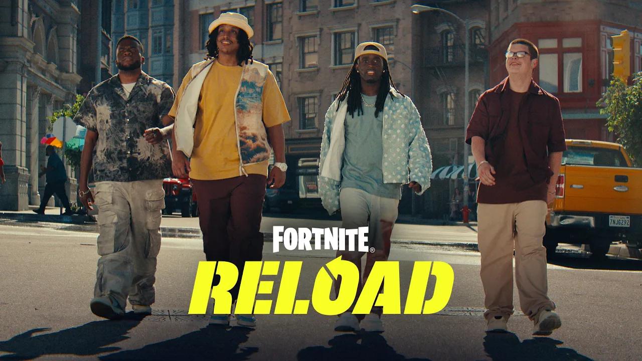 Kai Cenat, Sketch, and AMP Assemble the Fortnite Reload Squad thumbnail