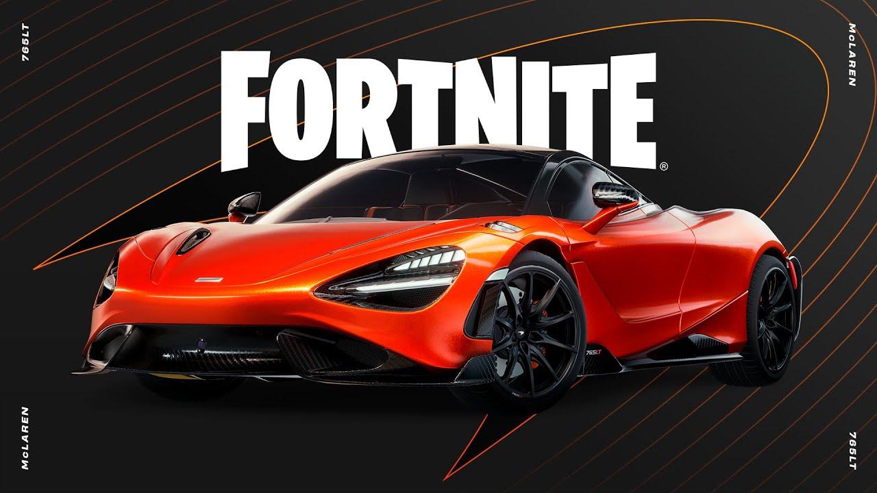 McLaren 765LT in Fortnite | Drive Extreme. Live Your Dream. thumbnail