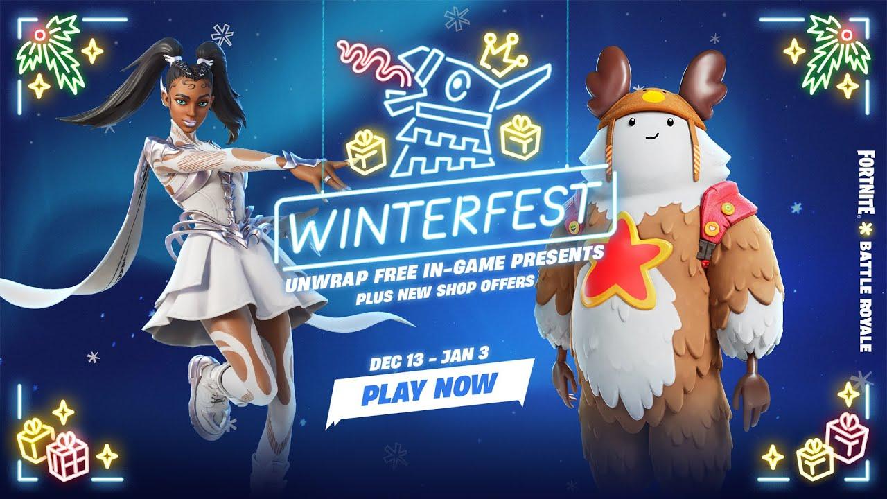 Fortnite Winterfest 2022 Has Arrived With 14 Days of Gifts! thumbnail