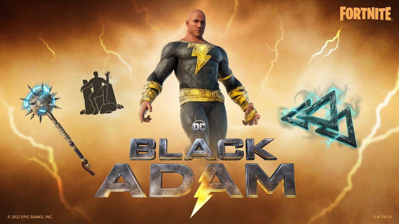 Rise Up as Black Adam in Fortnite thumbnail