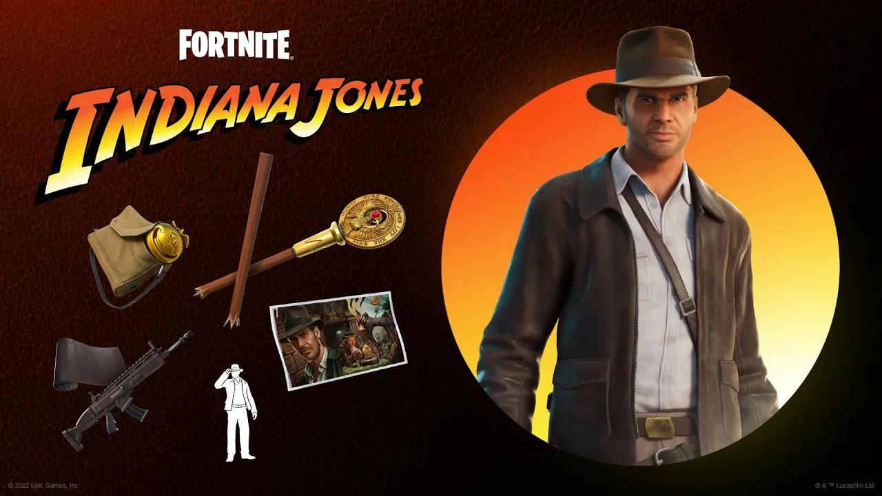 X Marks The Spot: Indiana Jones arrives on the Fortnite Island thumbnail