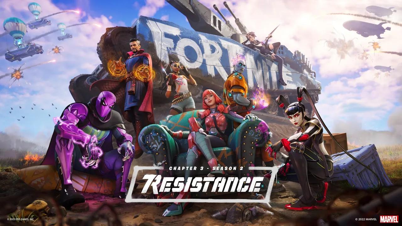 Fortnite Chapter 3 Season 2 Resistance Story Trailer thumbnail