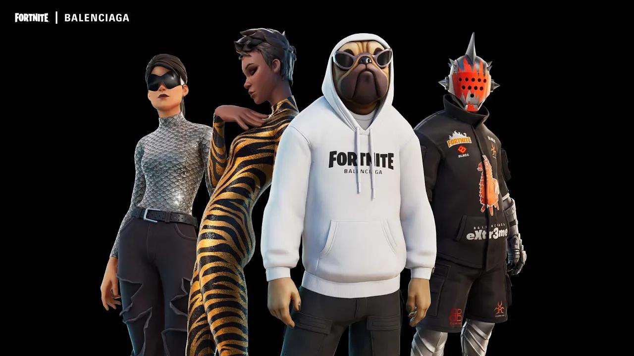 Balenciaga Brings Digital Fashion to Fortnite thumbnail